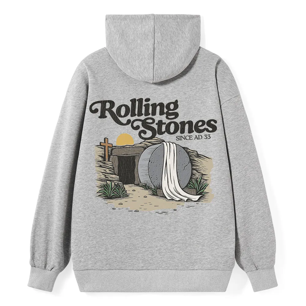 The Stone Was Rolled Away Christian Classic Hoodie