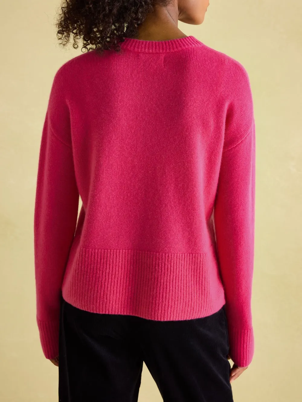 Red 100% Cashmere Jumper