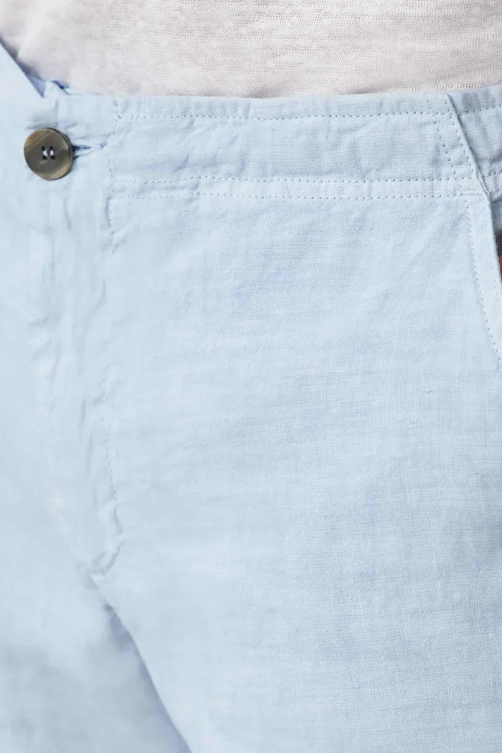 Linen Fabric Material Shorts