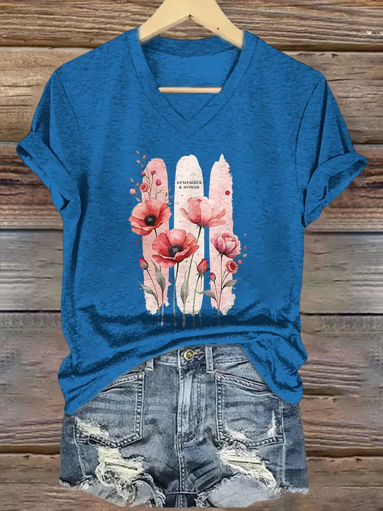 Women'S Remember And Honor T-Shirt
