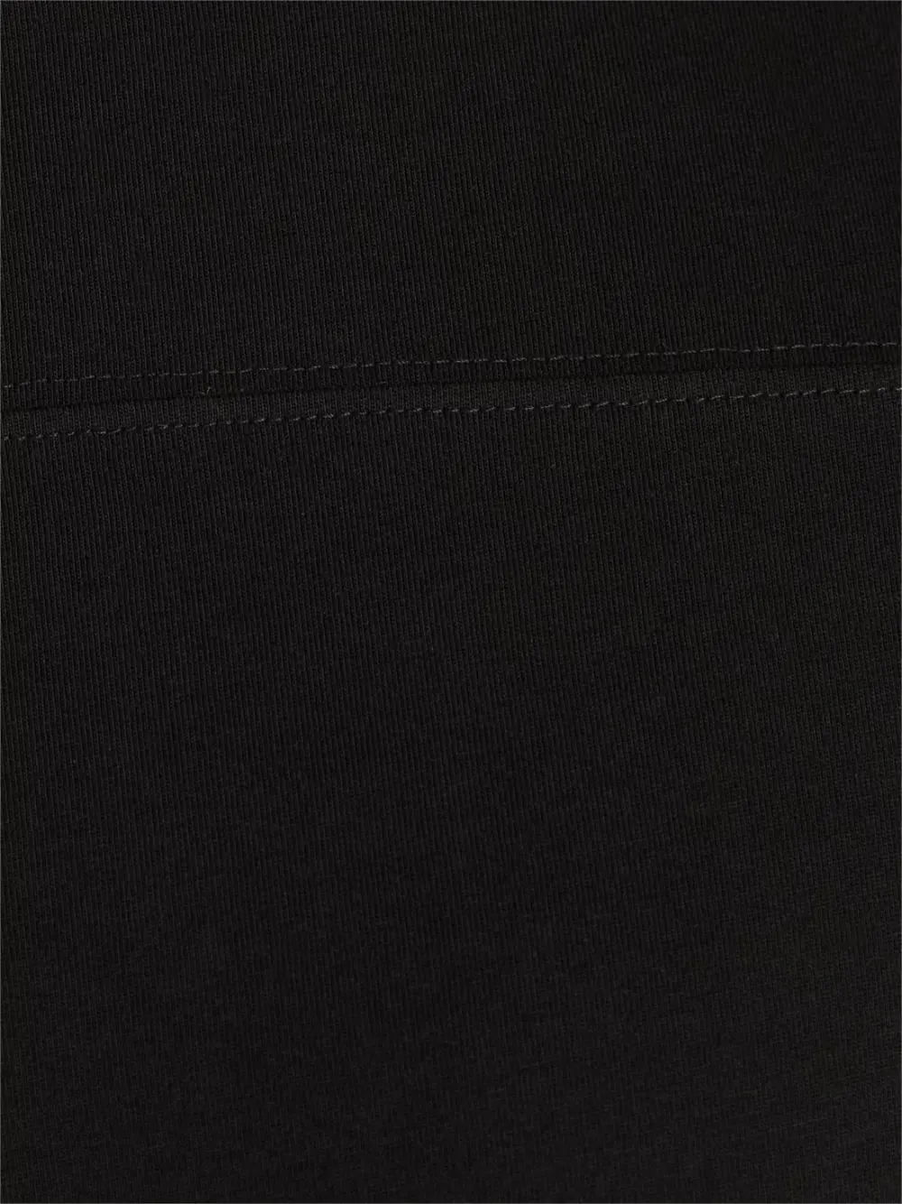 BLACK ESSENTIAL LONGLINE TEE