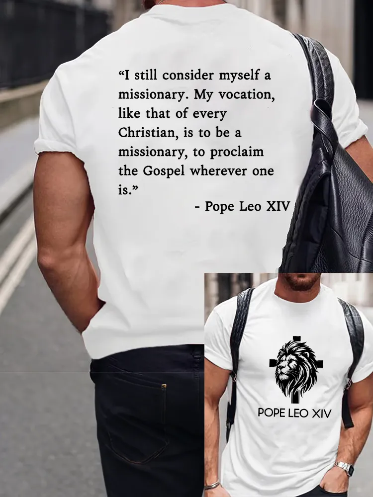 Men'S  Pope Leo Xiv T-Shirt