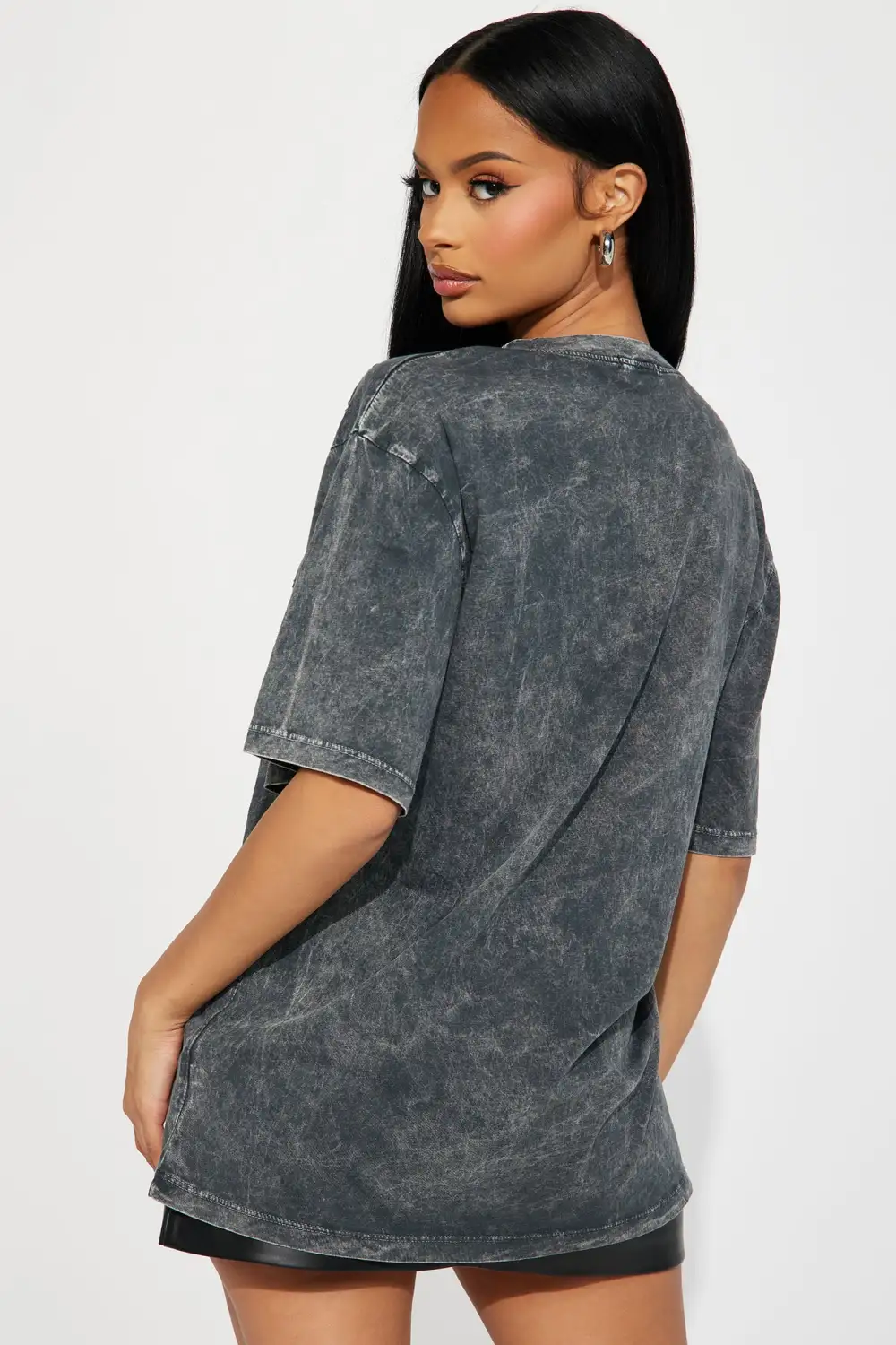 Sagittarius Distressed Tee  - Charcoal