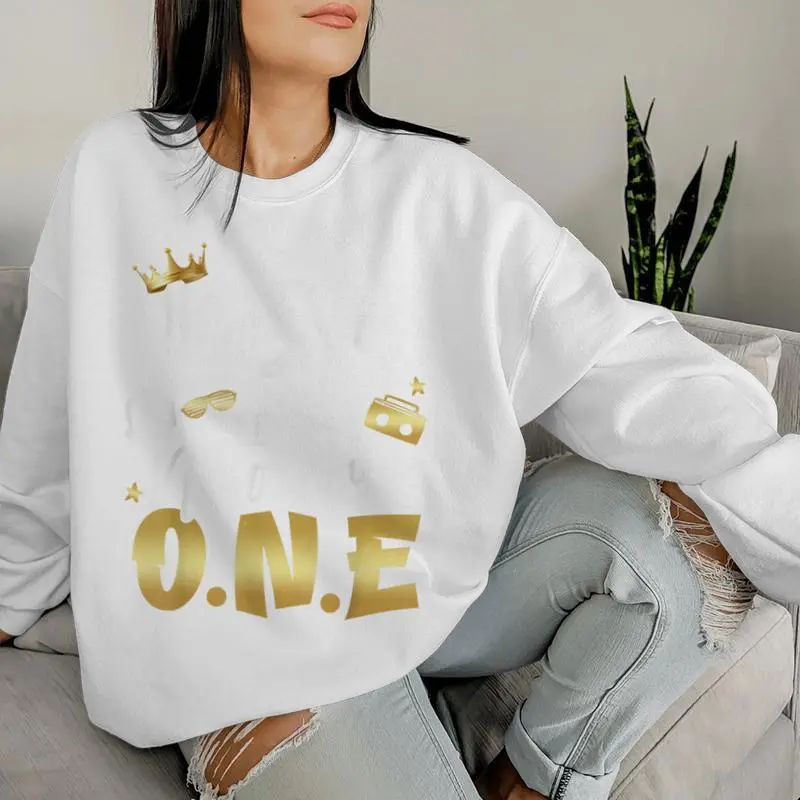 Mom Of The Notorious One Old School 1St Hip Hop Birthday Women Sweatshirt
