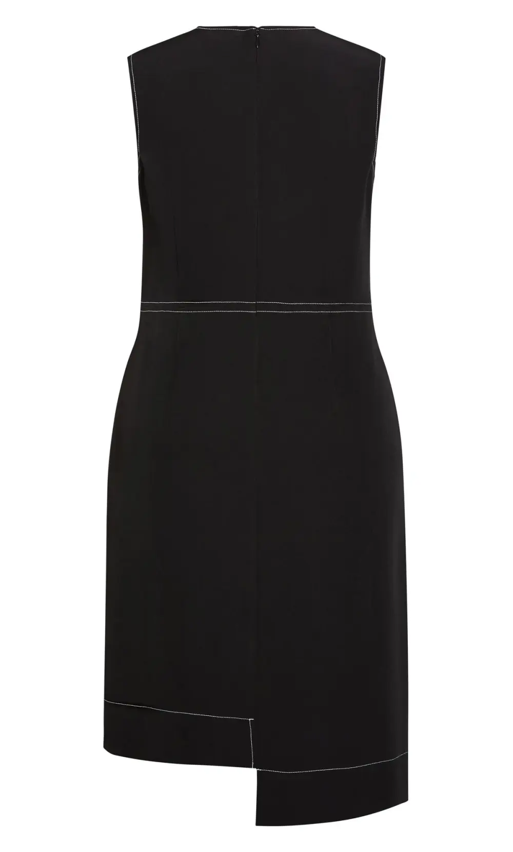 Evans Baptiste Black Shift Detail Dress