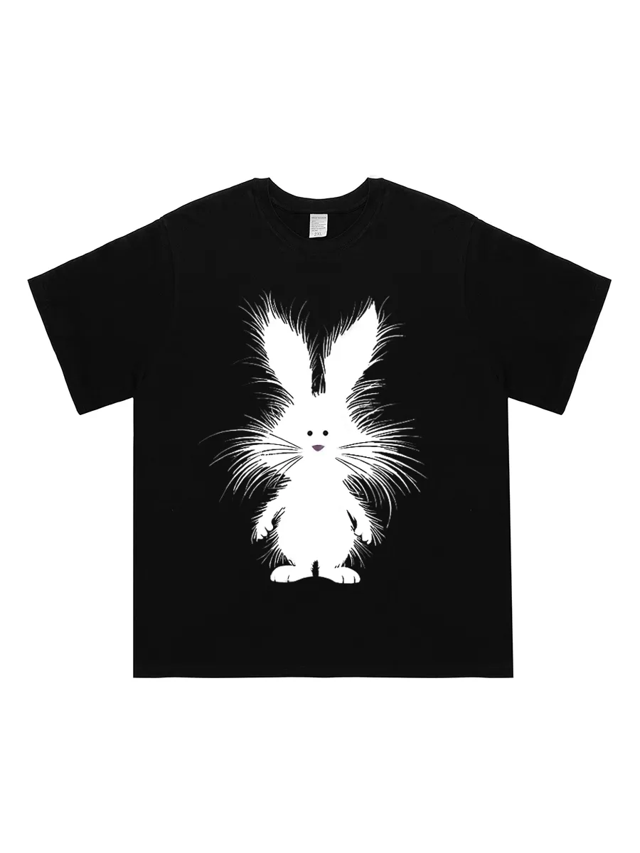 Grunge Bunny Rabbit Tee