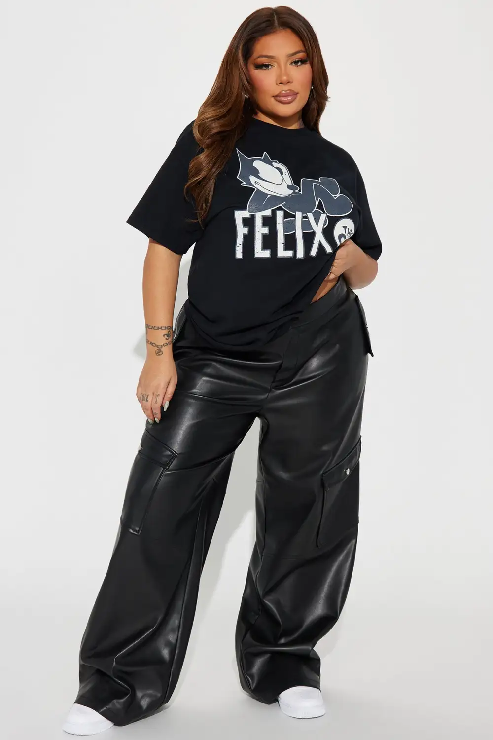 Felix The Cat Graphic Tee - Black