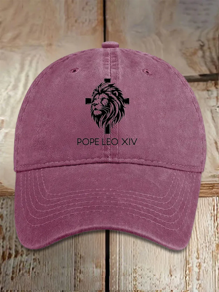 Habemus Papam Leon Xiv Printed Baseball Caps