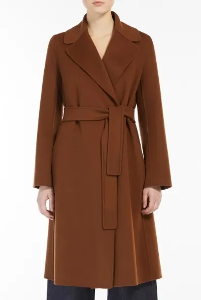 Vintange Front Tie Lapel Coat