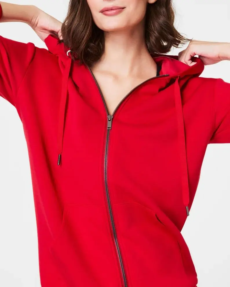 Brushed Full Zip Hoodie