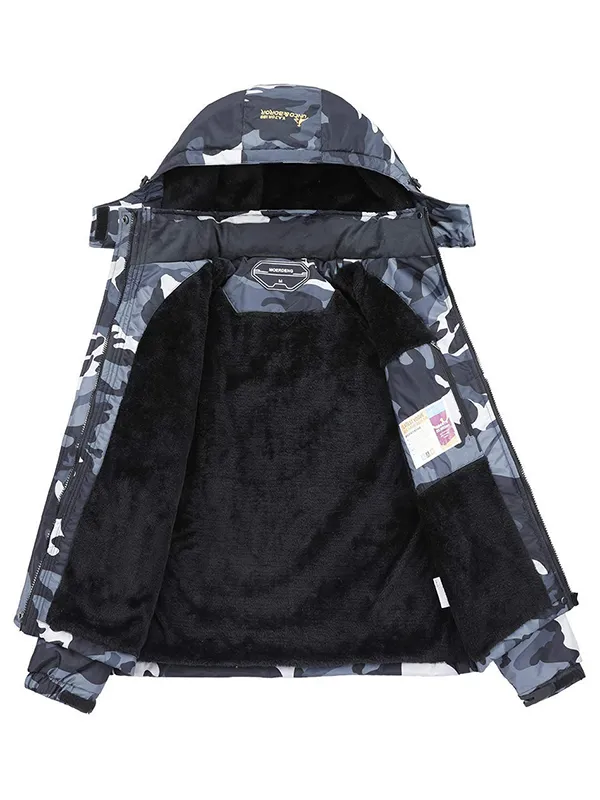 Women's waterproof winter warm ski jacket