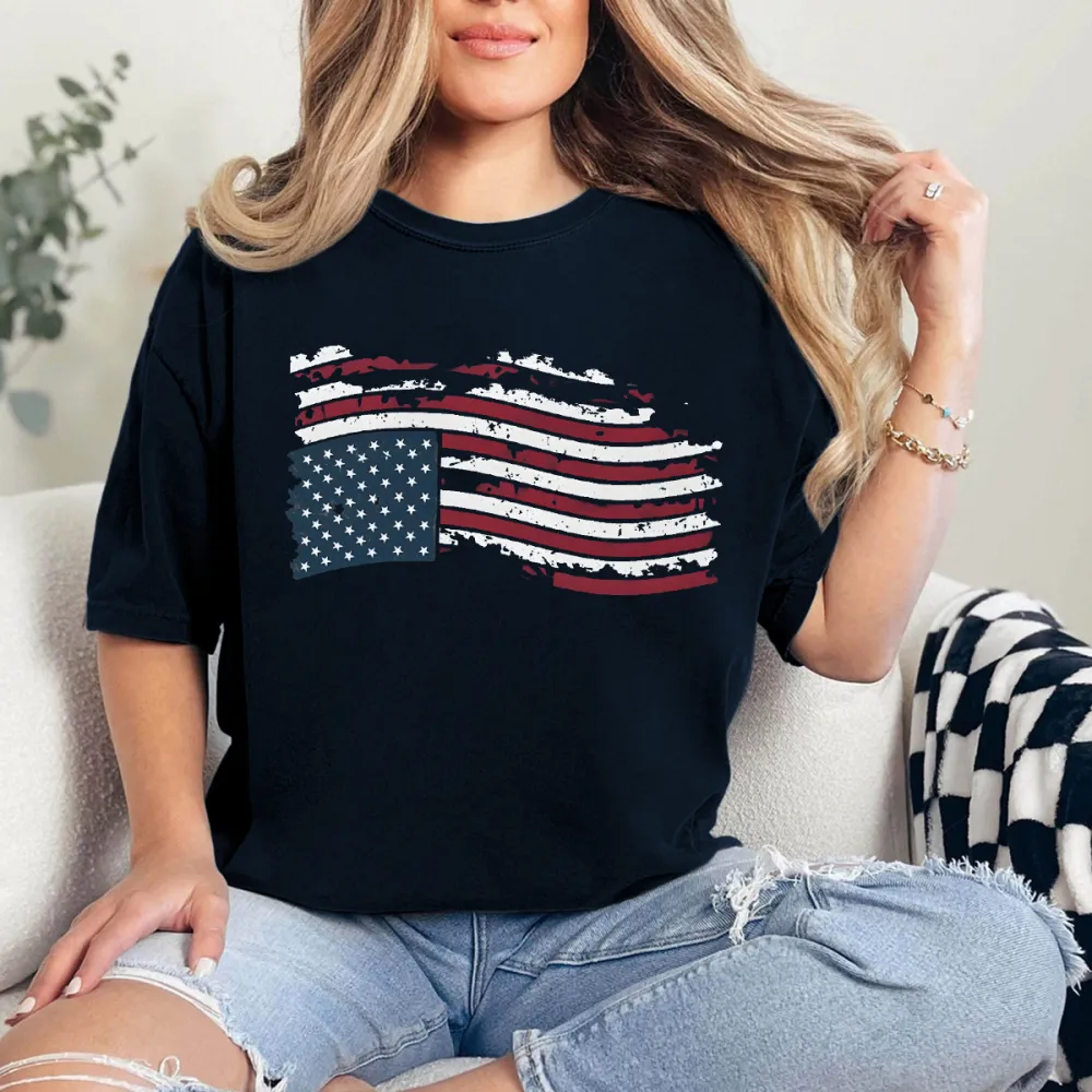 We Are Not Ok USA Flag T-Shirt