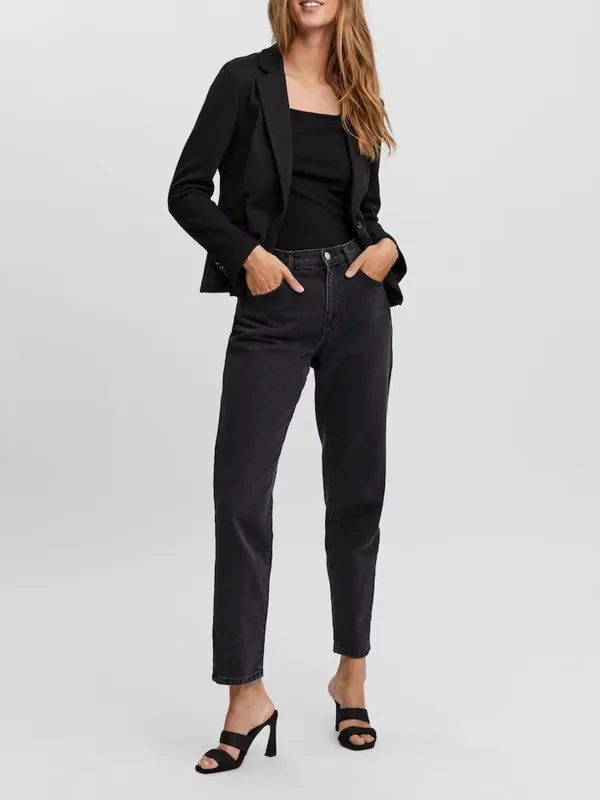 Plain Colored Casual Style Blazer