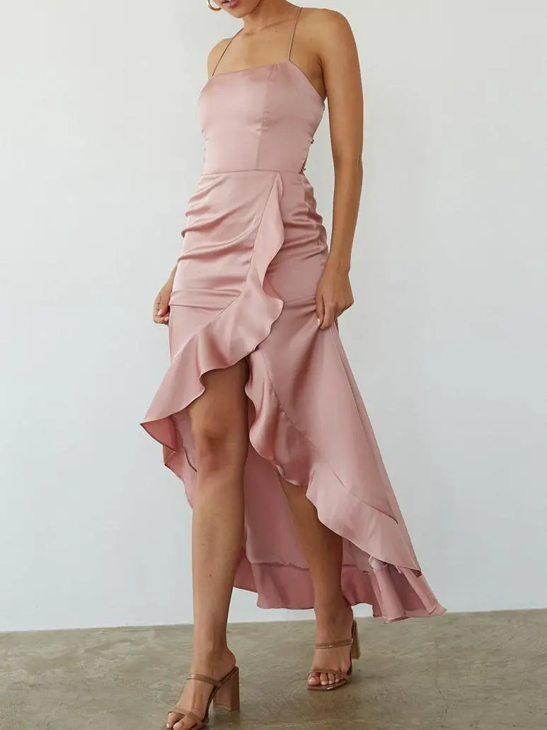 Kimber Floral Ruffle Maxi Dress