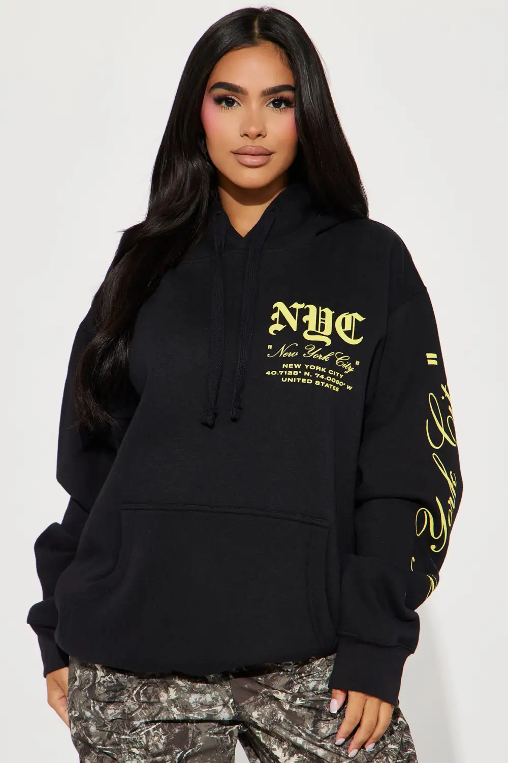 New York City Hoodie - Black