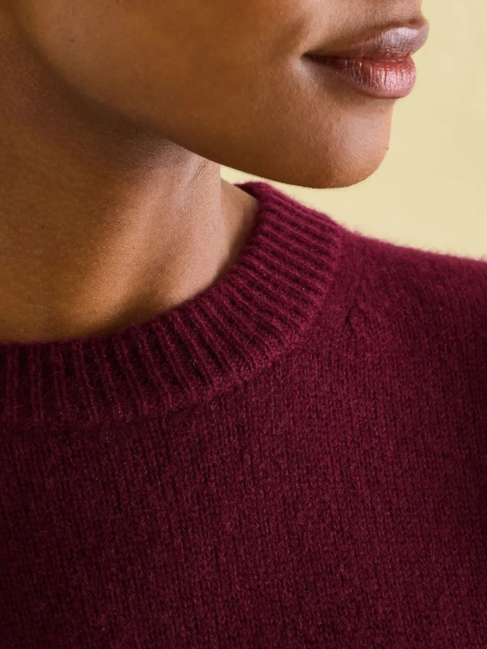 Red 100% Cashmere Jumper