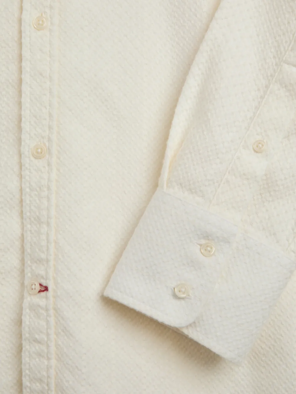 Casual Style Classic Shirt Cream