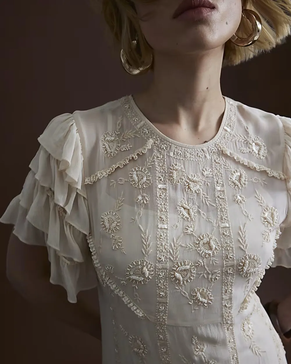 Elegant Palace Style Ladies Dresses