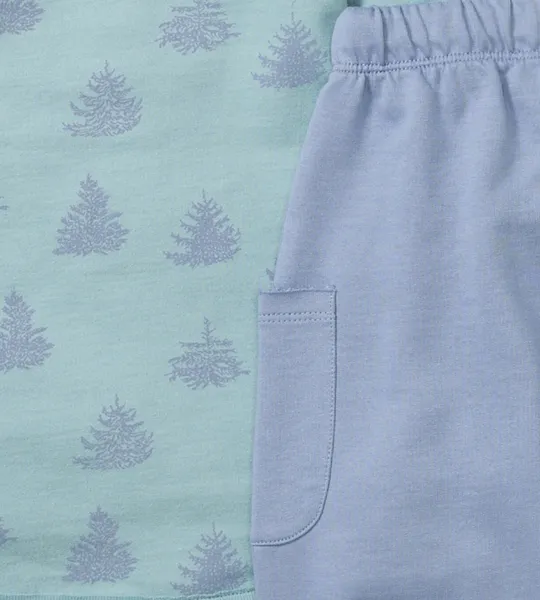 Icy Trees Boy Top and Pants Set