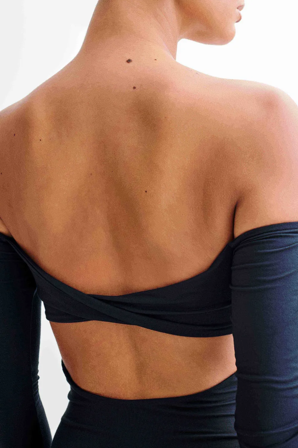 Daily Off Shoulder Long Sleeve Bodysuit