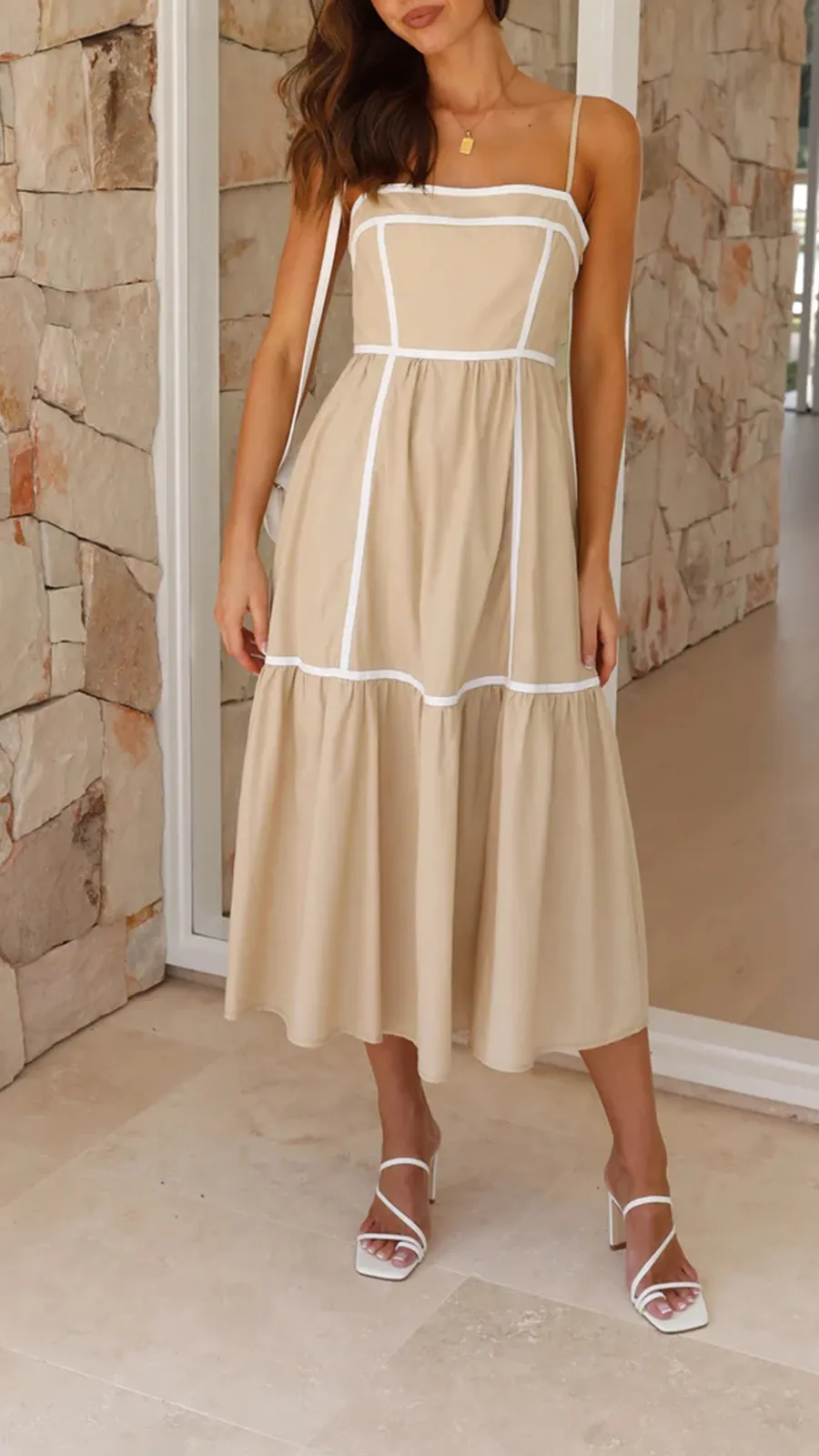 Holiday-Inspired Midi Dress