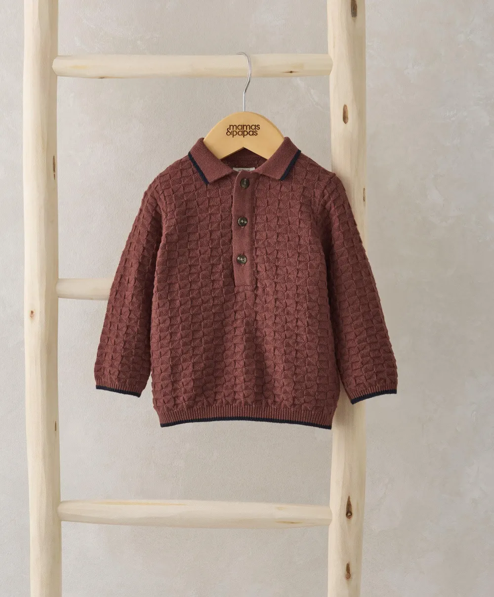 Long-Sleeve Polo Shirt