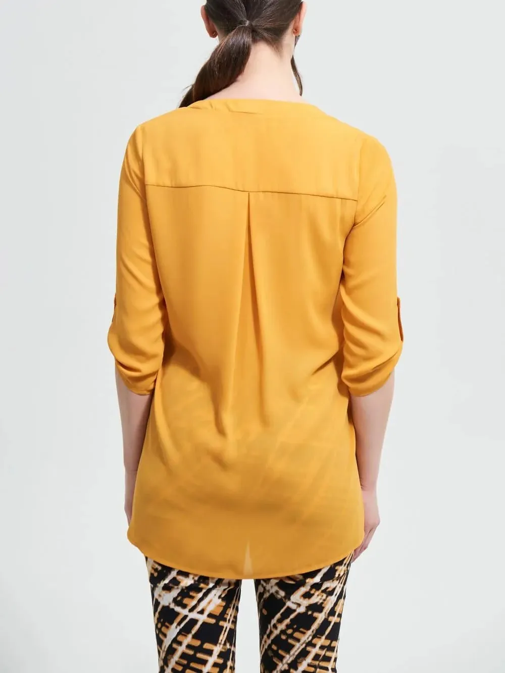 Marigold V - Neck 3/4 - Sleeve Top