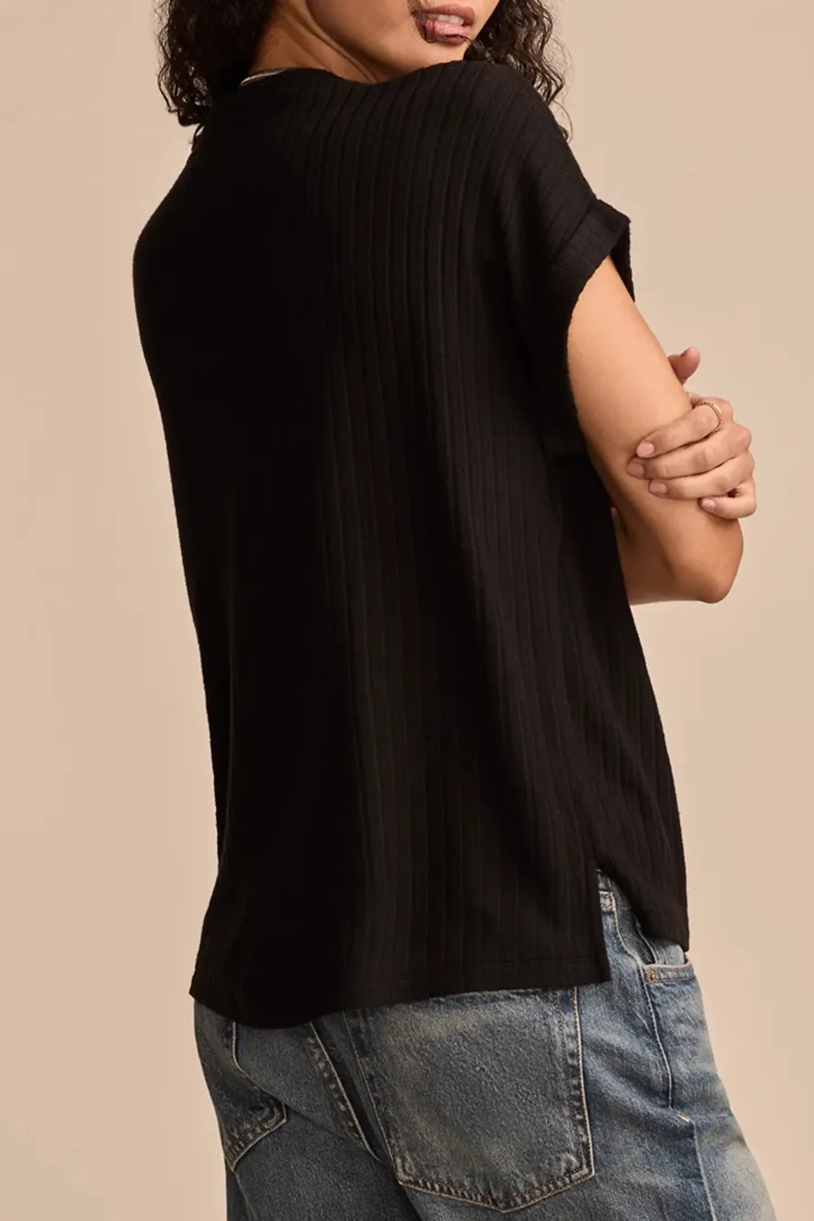 Cloud Dolman V-Neck Tee