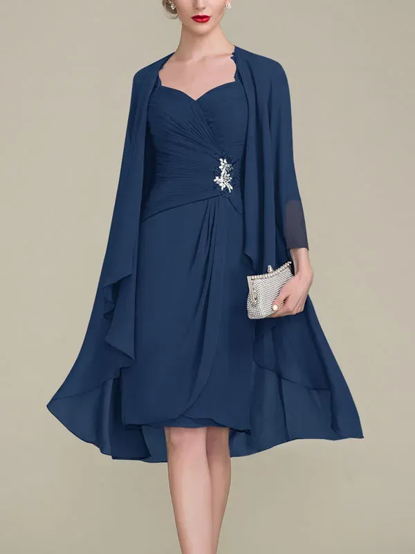 Waist Chiffon Simple Temperament Bridal Mother Dress