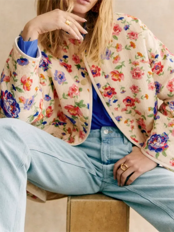 Floral Print Lightweight Jacket
