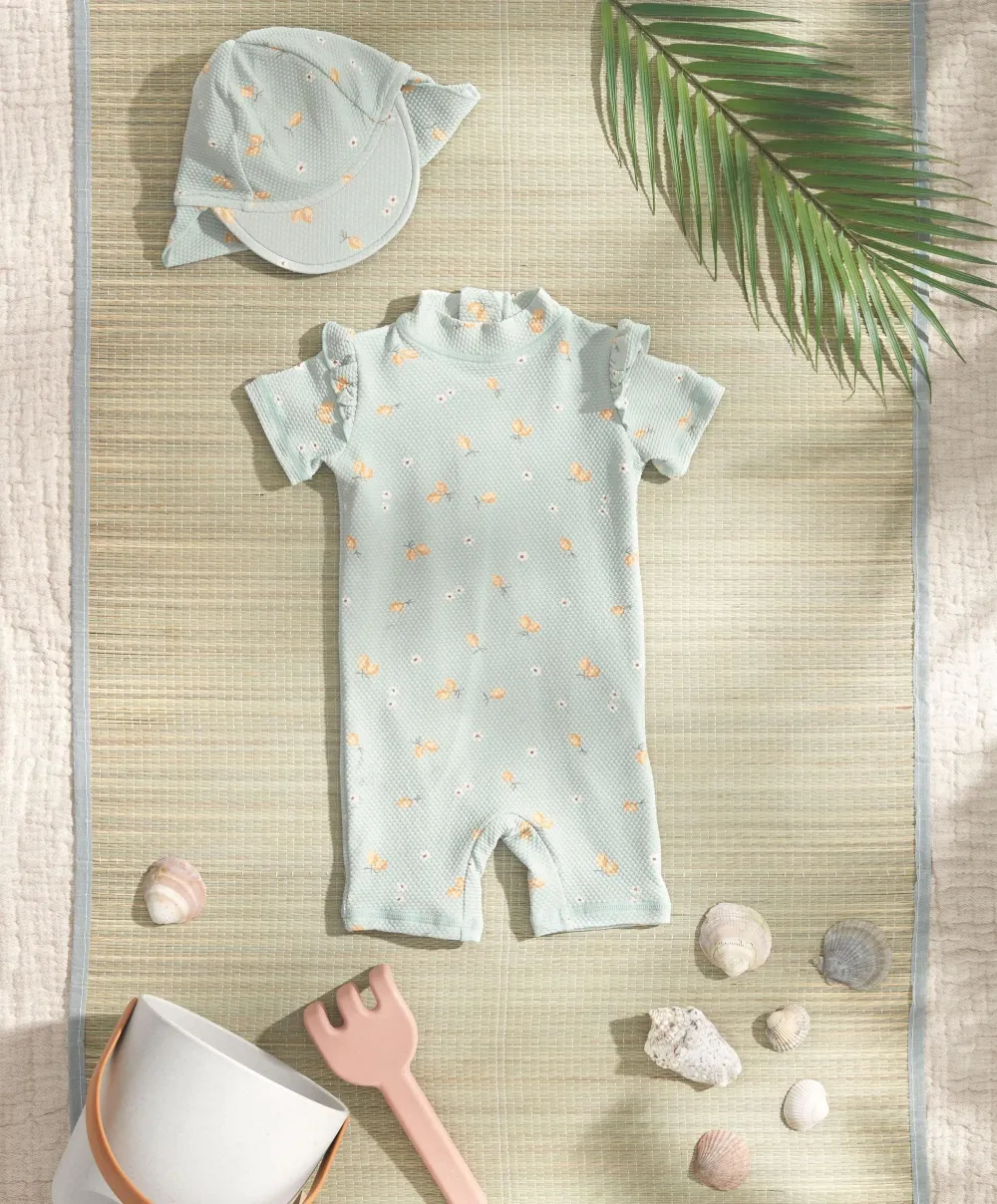 Lemon Swim Hat - Green