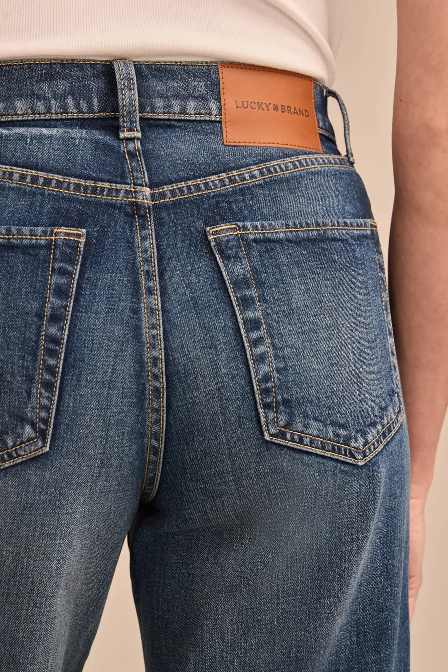 Stevie High Leg Rise Wide Leg