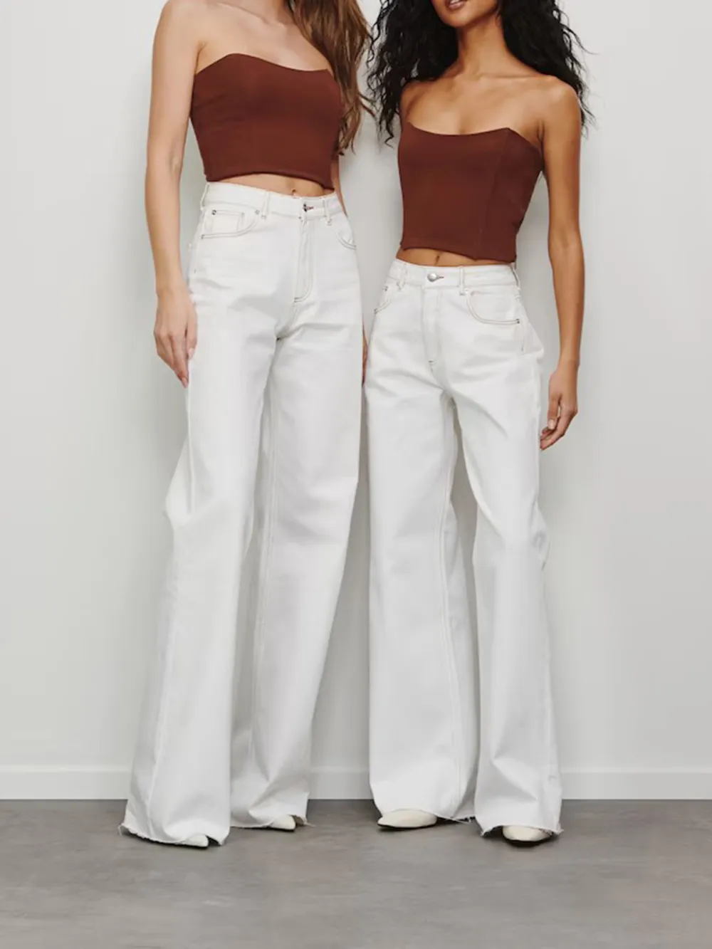 Colored Denim Casual Style Jeans