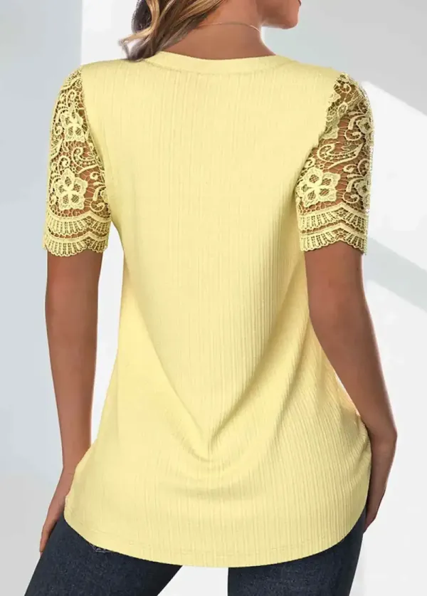 Light Yellow T Shirt