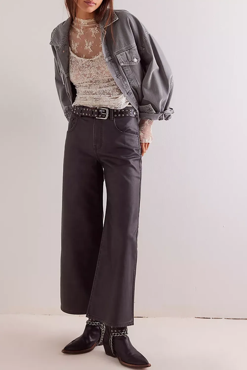 Wide Leg Utility Pants