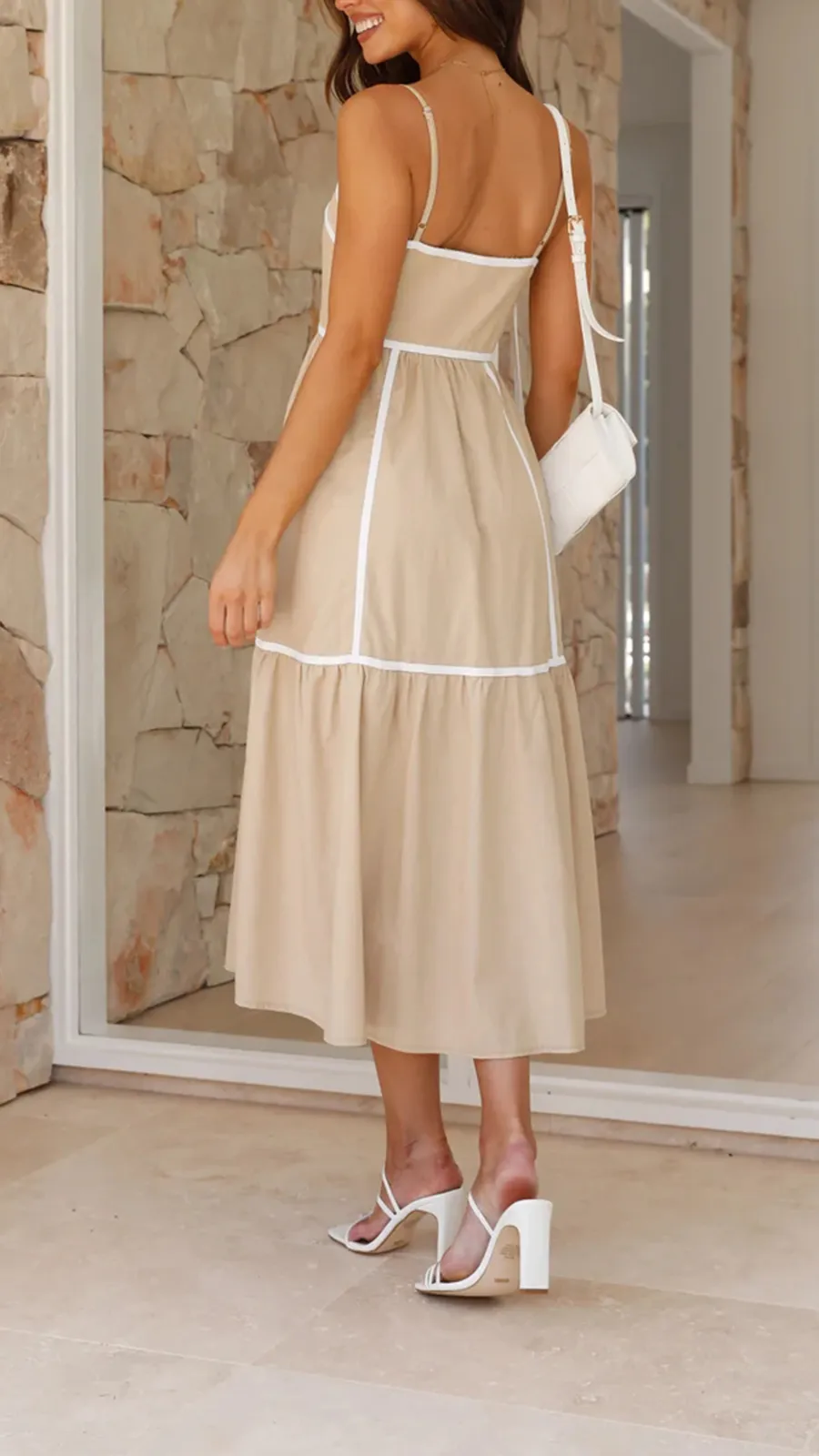 Holiday-Inspired Midi Dress