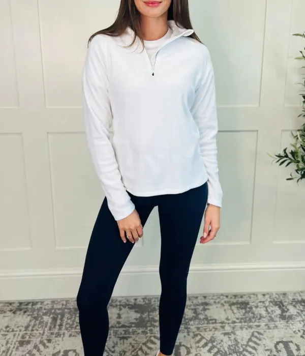 White Freeform Fleece