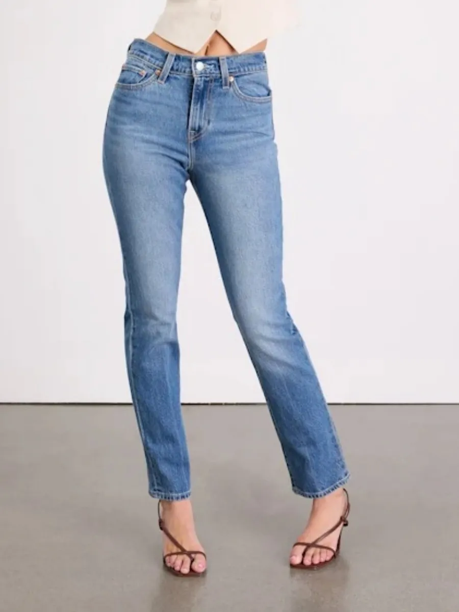 Slim High Waisted Jeans