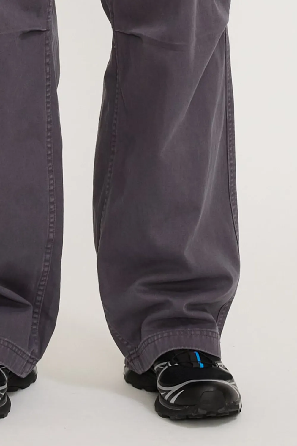 Dark Grey Pocket Cargo Trousers
