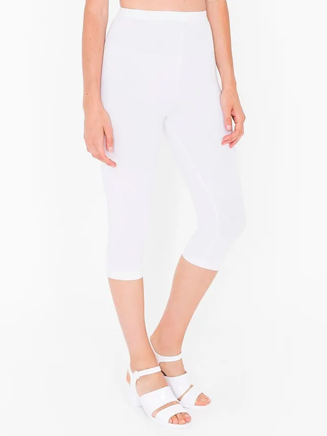 Women's Casual Sports Leggings Capri shorts Scrunch Butt Shorts Elastic Waist Calf-Length Pants Daily Yoga Stretchy Cotton Blend Lightweight Sports High Waist Slim Gray Green 7 points cotton gray 7