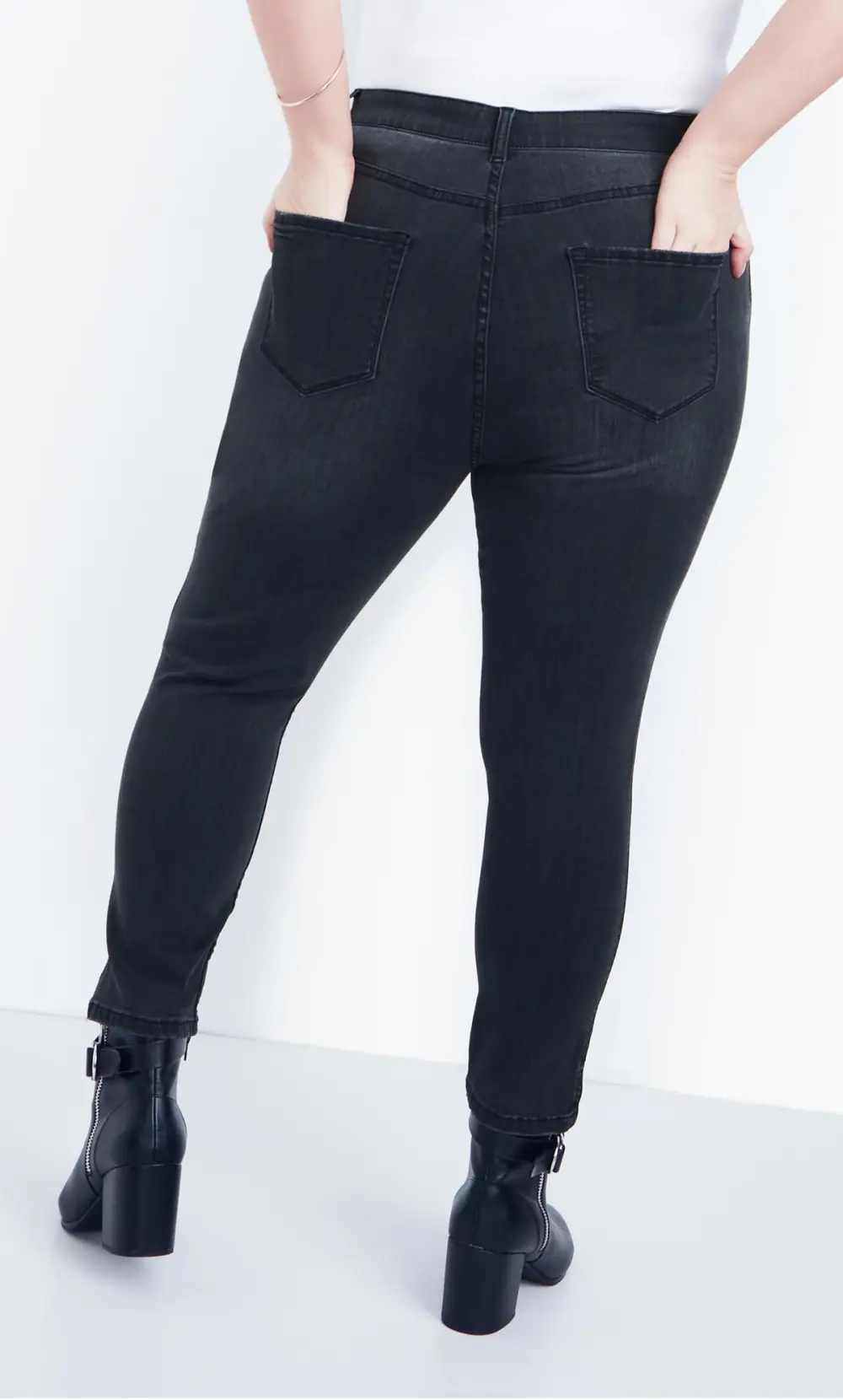 Evans Black Villa Skinny Jean