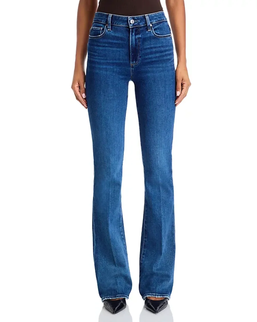 Casual Style High Rise Bootcut Jeans
