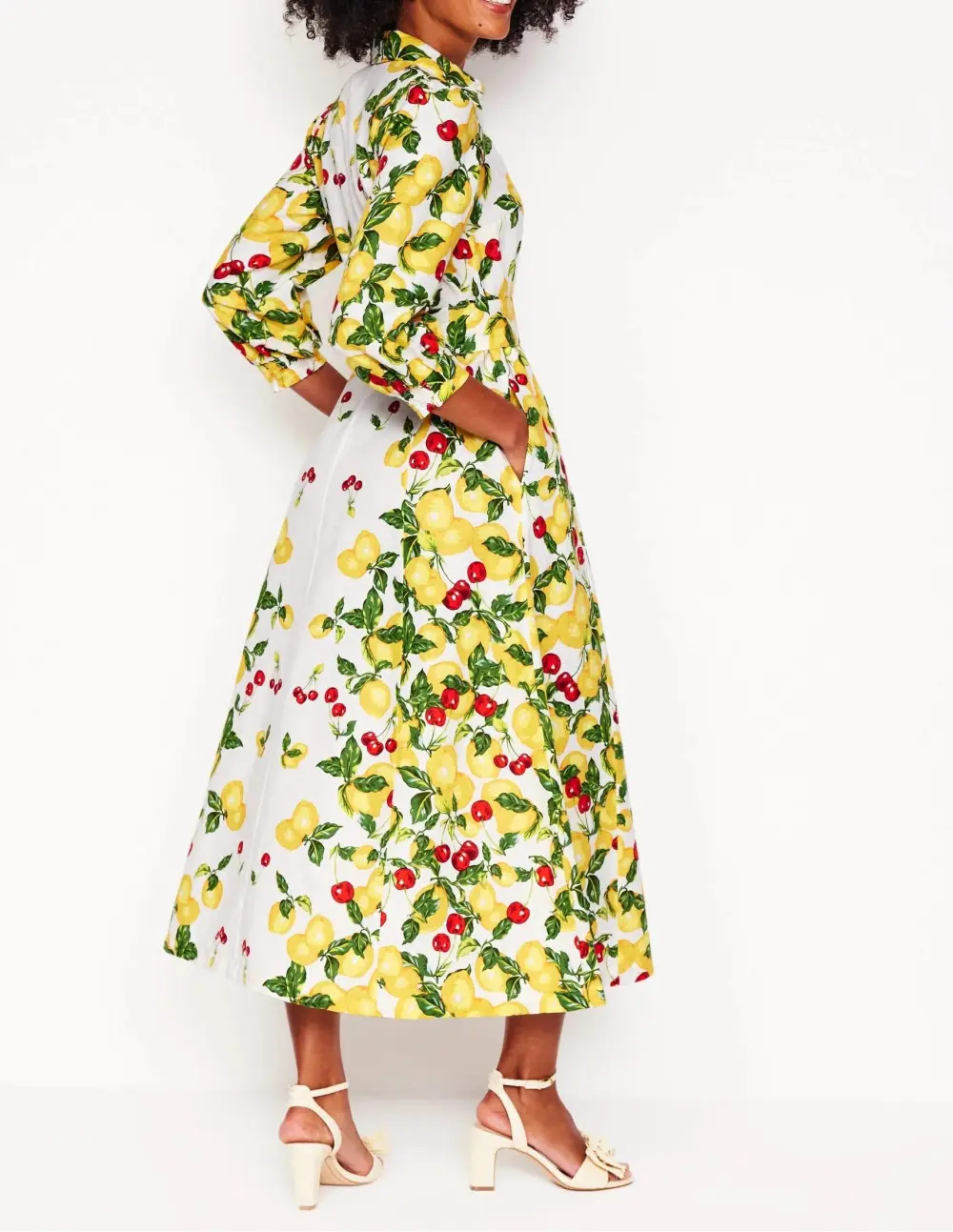 Clara Linen Blend Shirt Dress