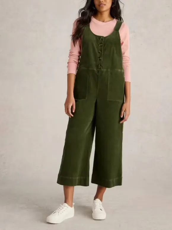 Scoop Neck Cord Dungaree