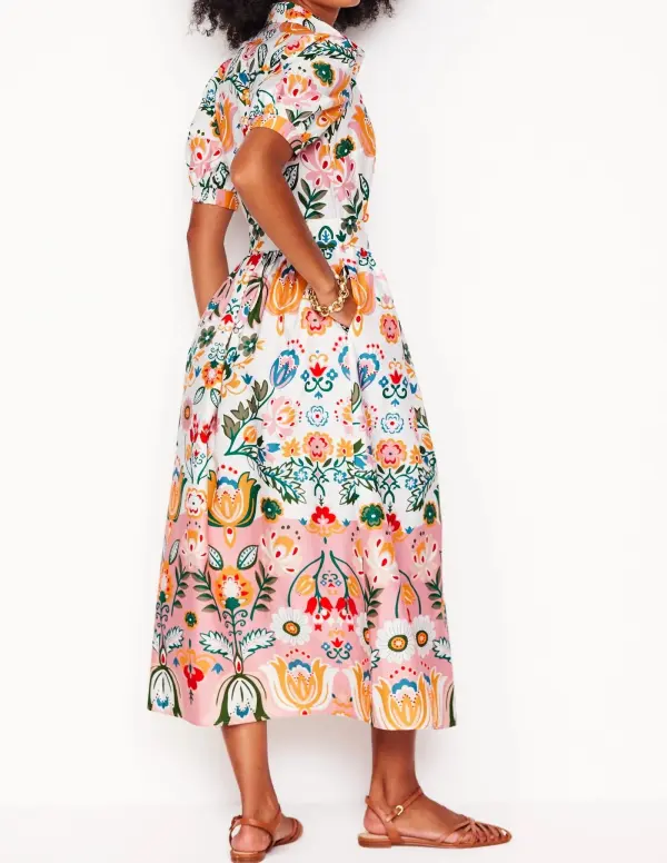 Alexa Maxi Shirt Dress