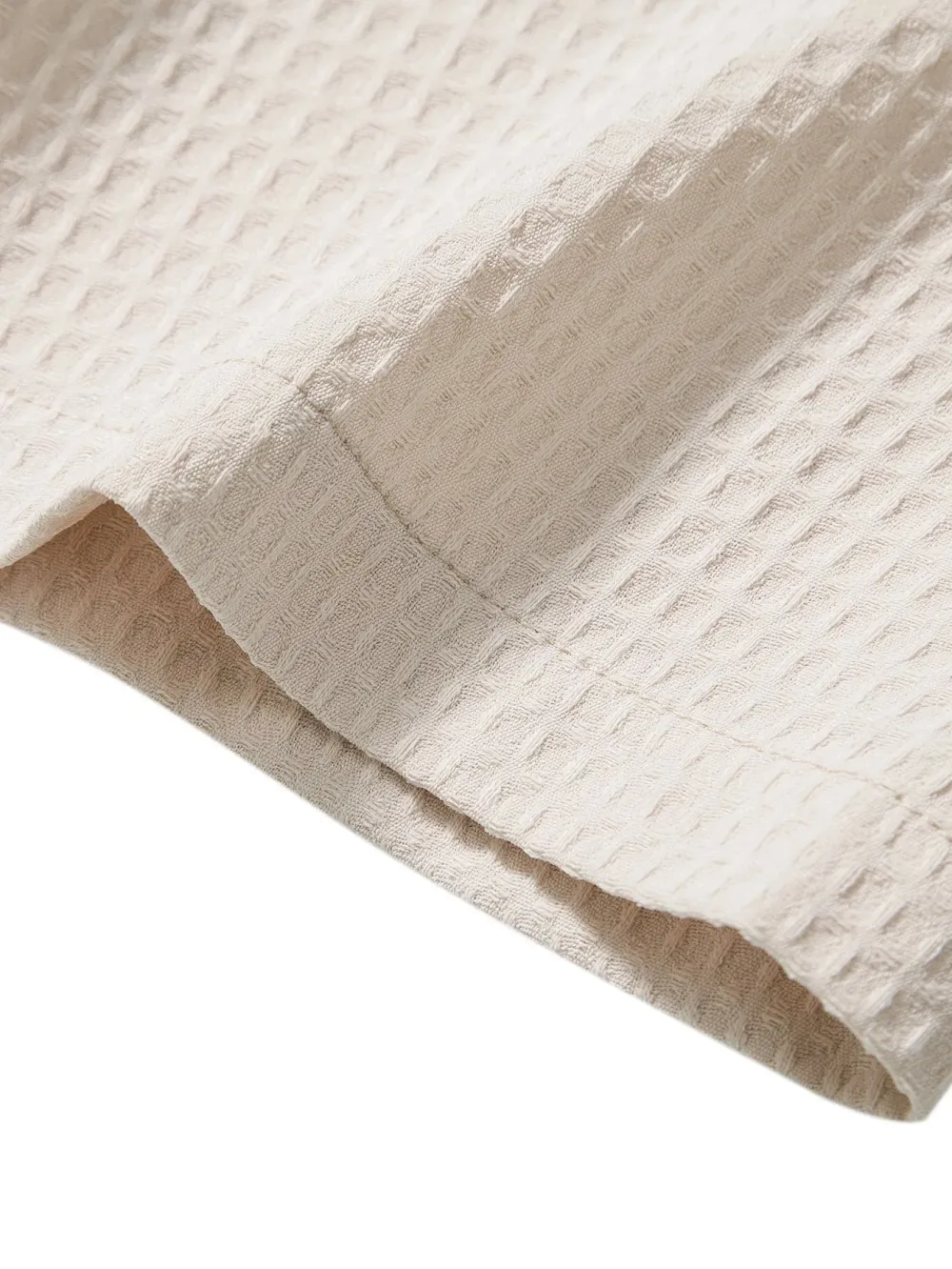 Solid Drawstring Shorts