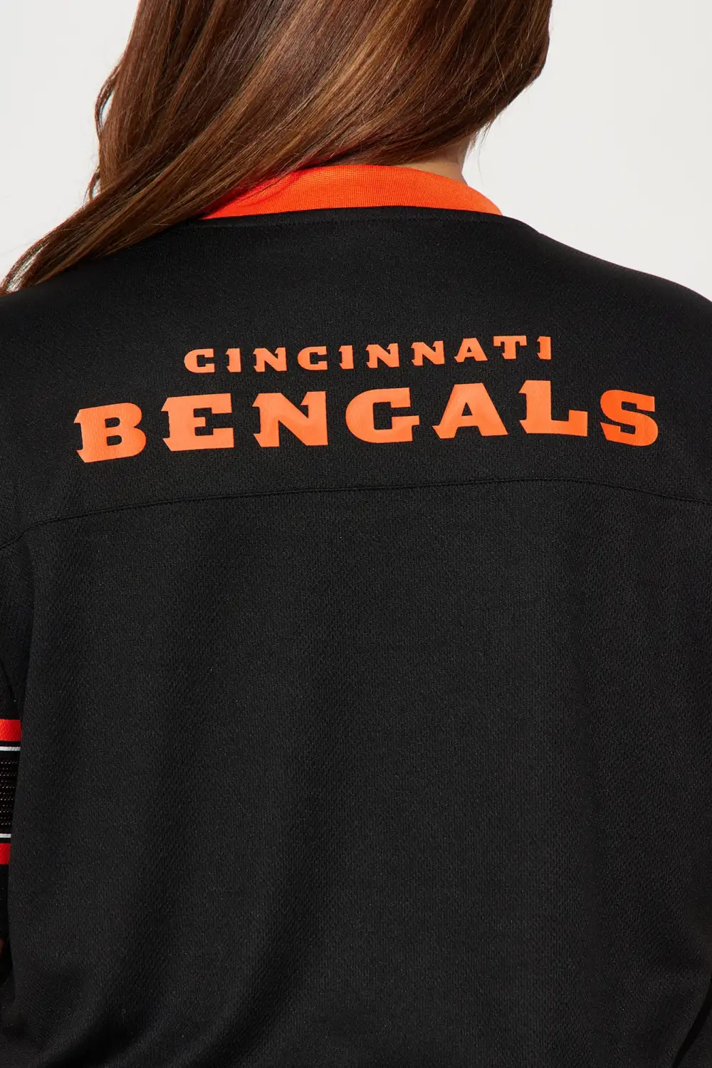 Rising Star Bengals Mesh Top - Black