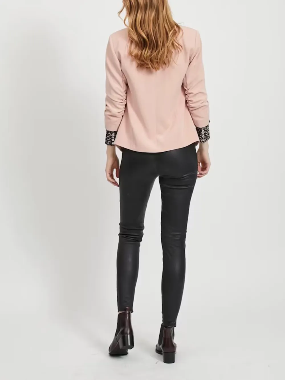 Plain Colored  No Lining Blazer