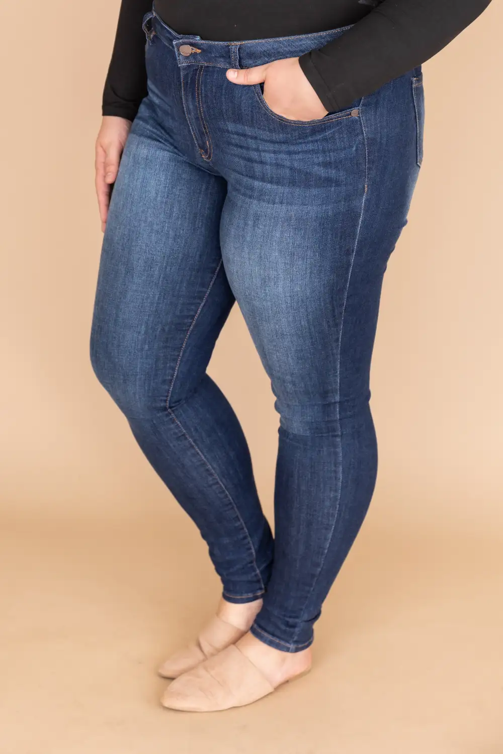 Willa Dark Wash Skinny Jeans