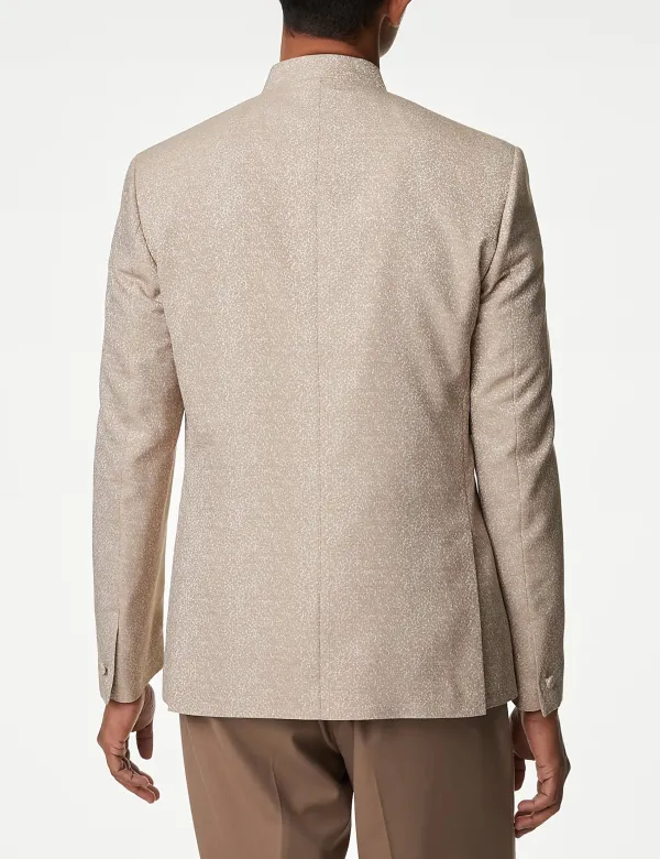 Light Textured Jacquard Jacket